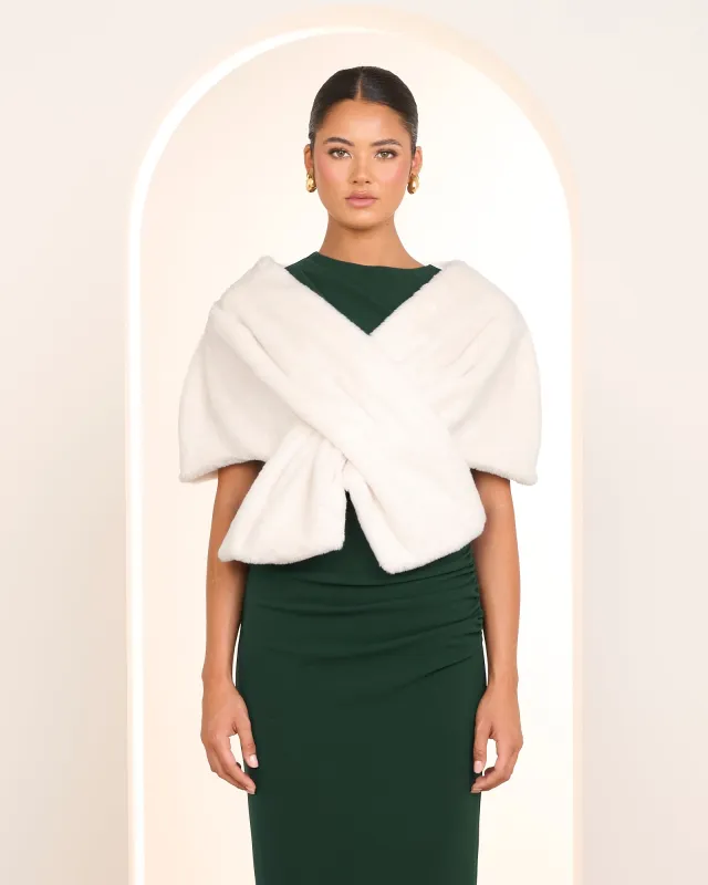 Elina Faux Fur Stole sold by Pilgrim