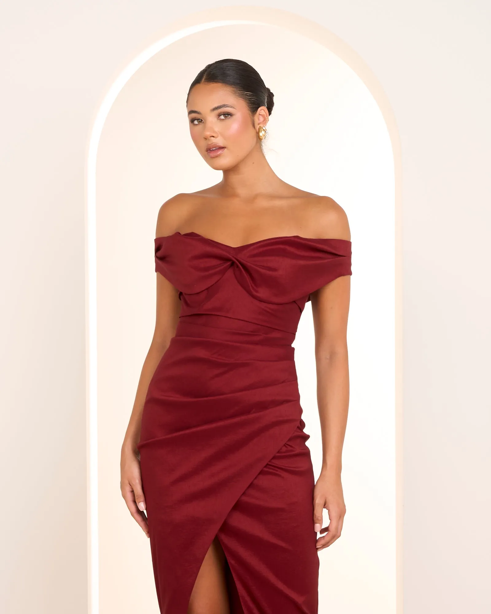 Tiana Off Shoulder Midi Dress sold by Pilgrim product image thumbnail 5