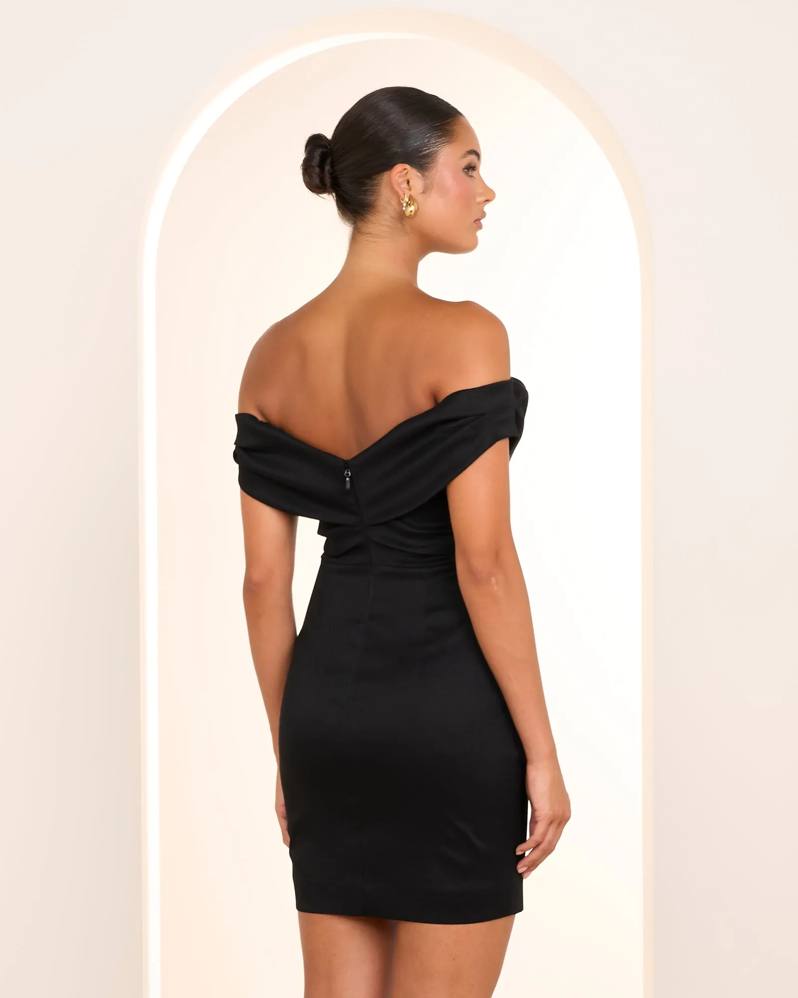 Uva Off Shoulder Mini Dress sold by Pilgrim product image thumbnail 3