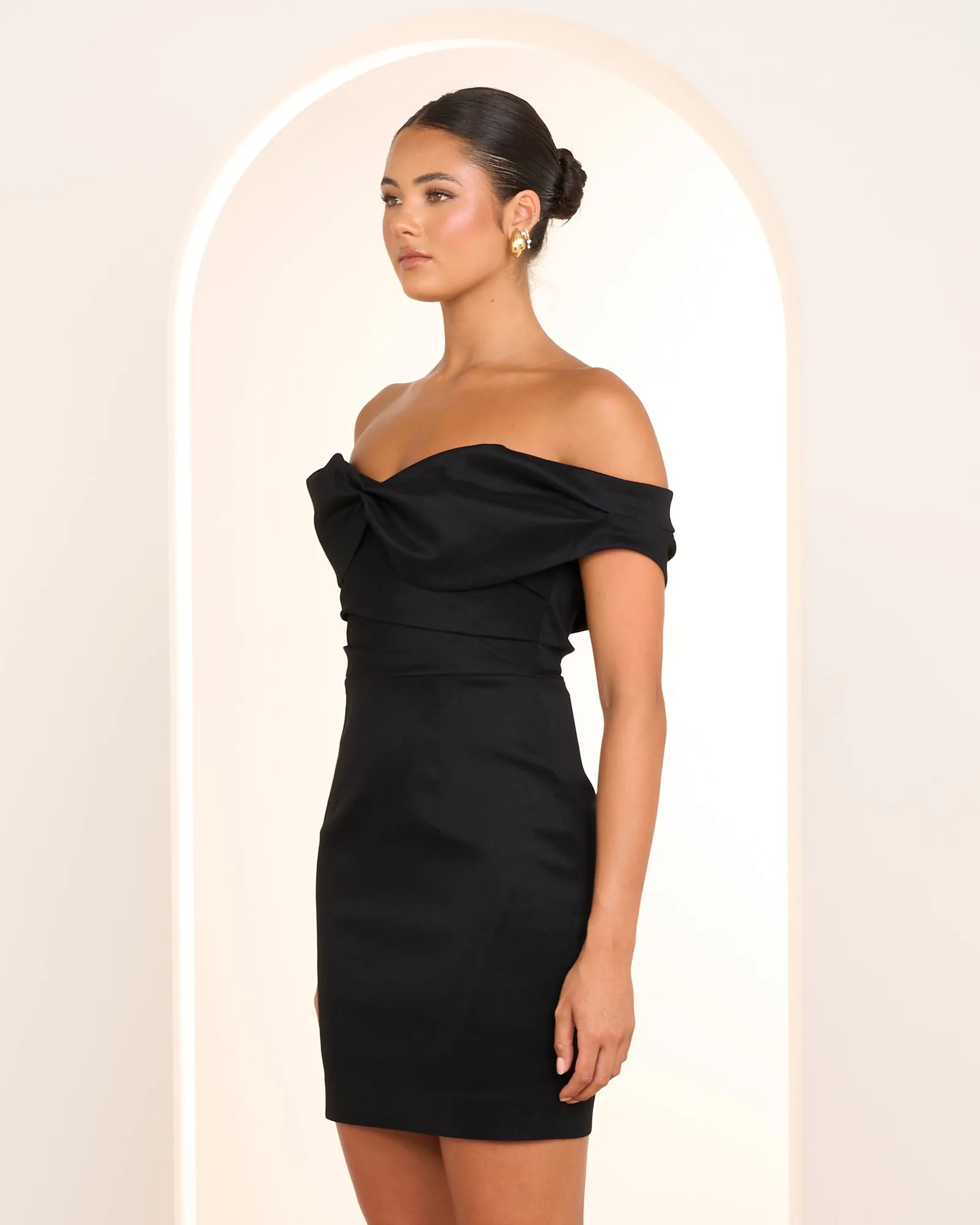 Uva Off Shoulder Mini Dress sold by Pilgrim product image thumbnail 2