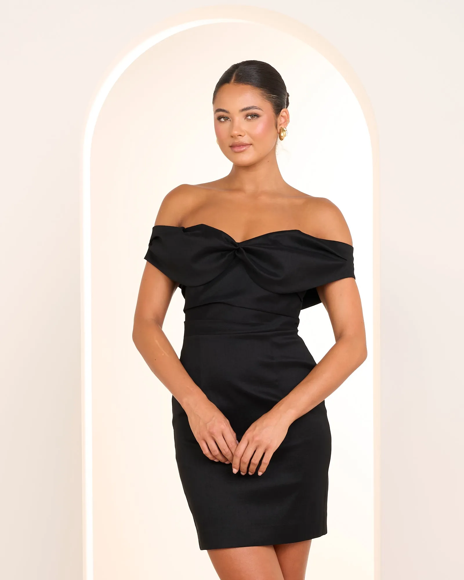 Uva Off Shoulder Mini Dress sold by Pilgrim product image thumbnail 4