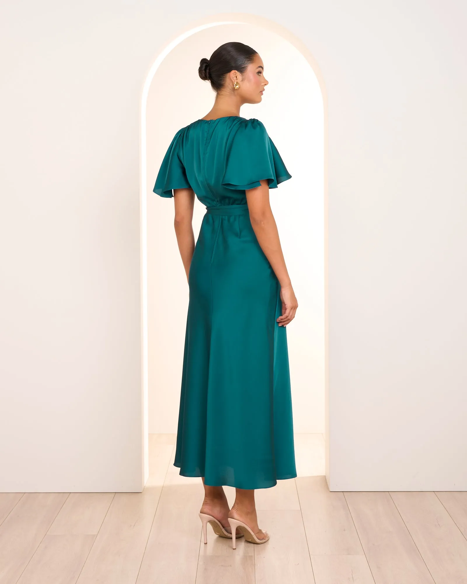 Effie Short Sleeve Maxi Dress sold by Pilgrim product image thumbnail 5