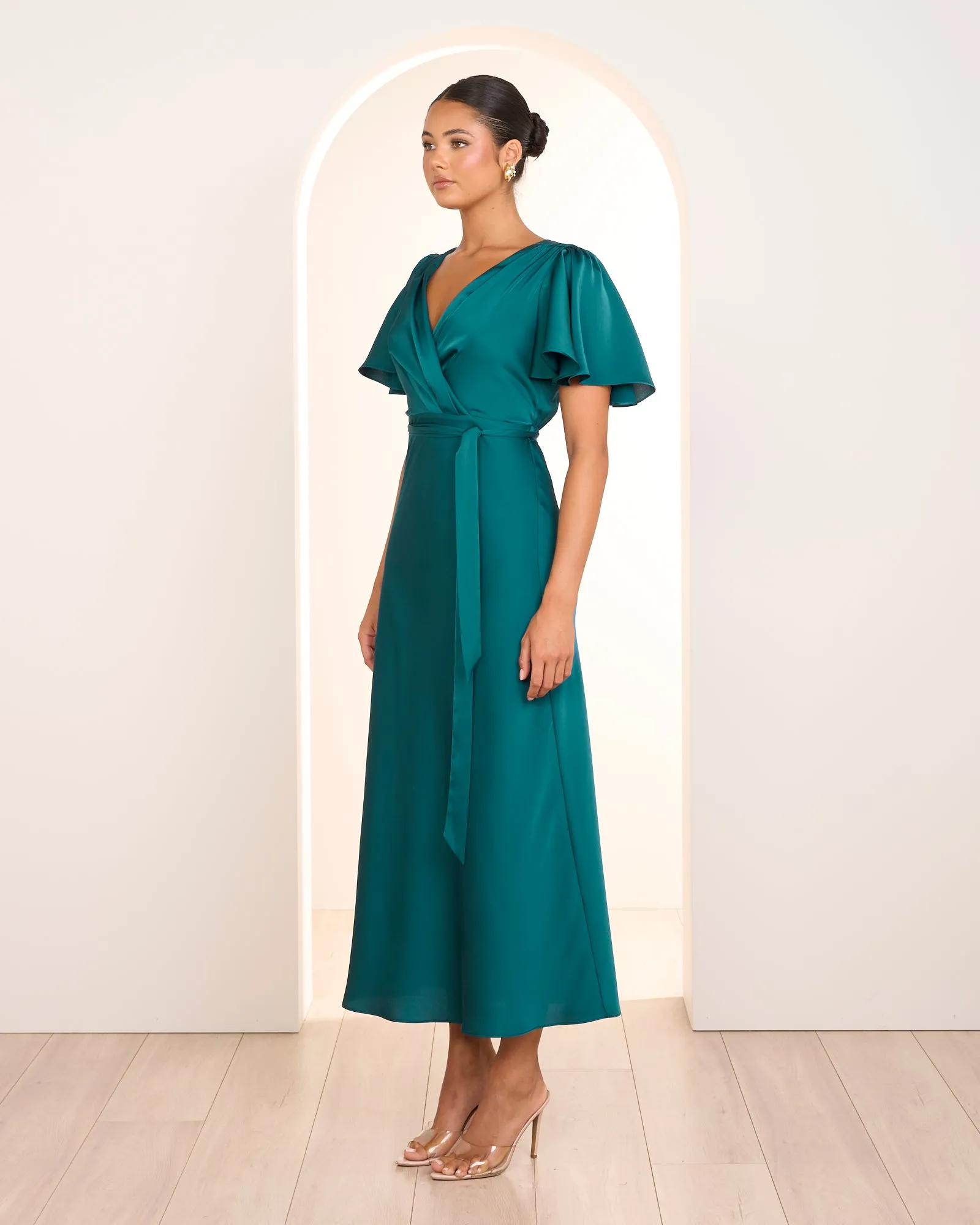 Effie Short Sleeve Maxi Dress sold by Pilgrim product image thumbnail 4