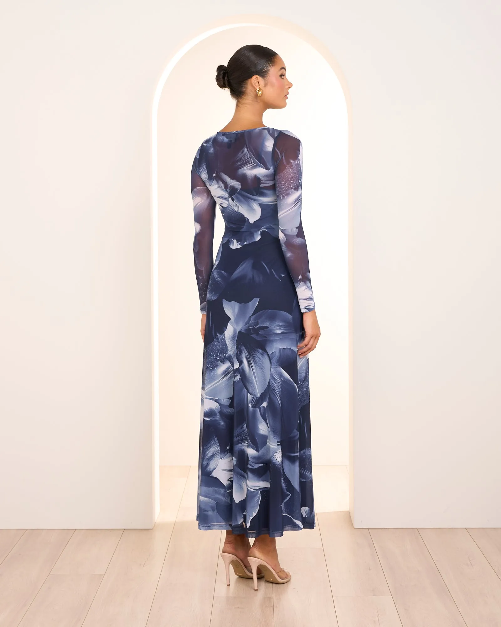 Farrah Long Sleeve Maxi Dress sold by Pilgrim product image thumbnail 3