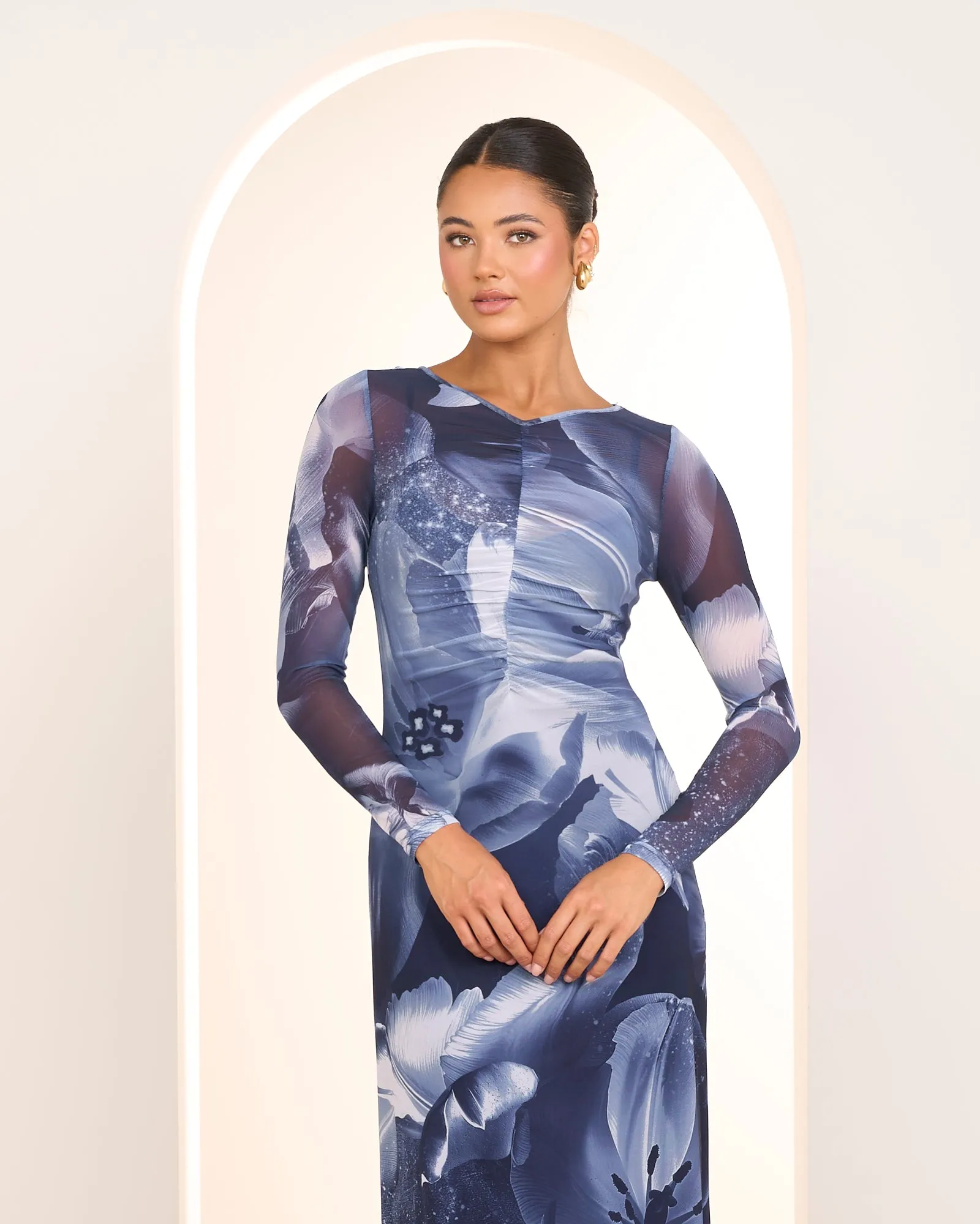 Farrah Long Sleeve Maxi Dress sold by Pilgrim product image thumbnail 5