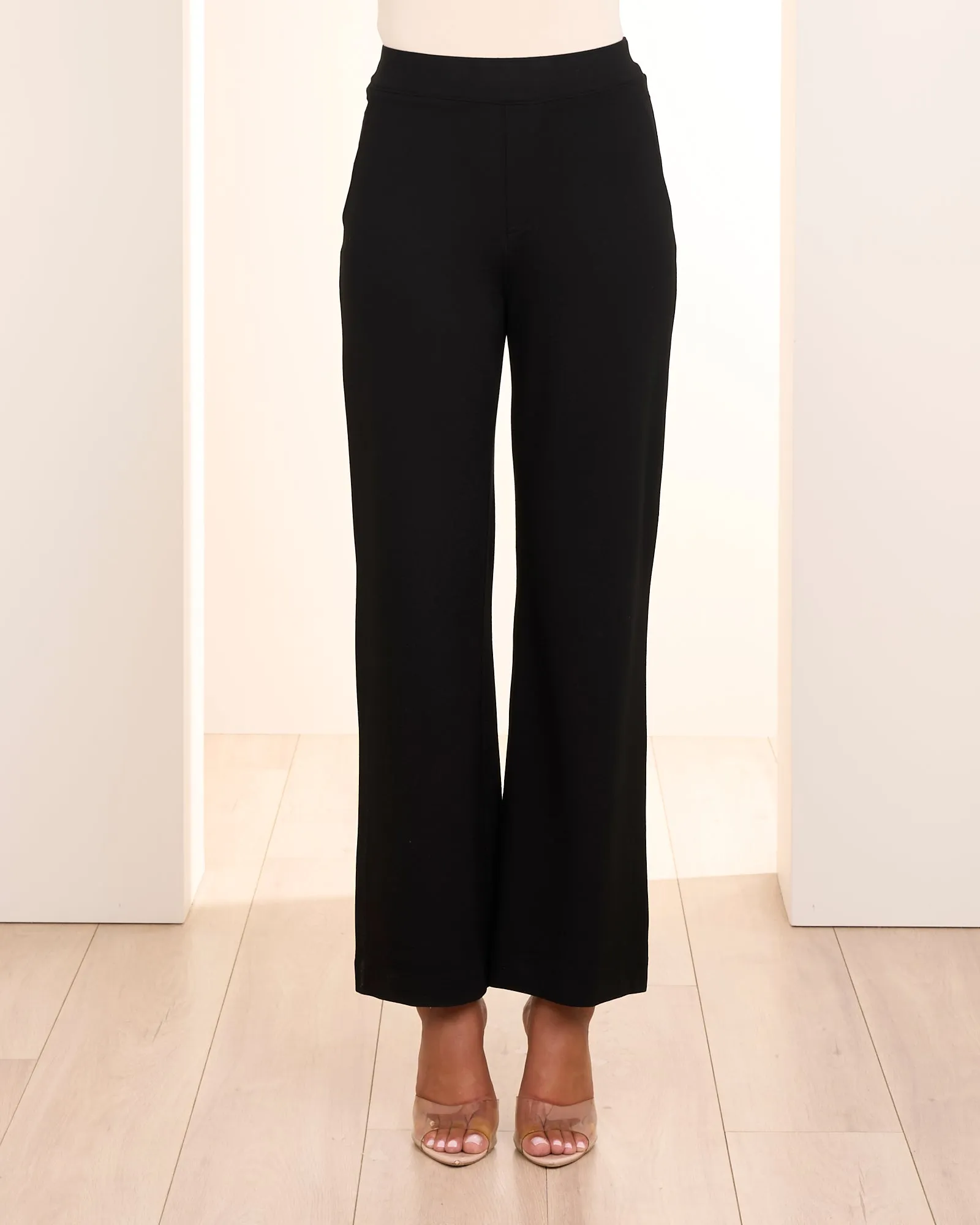 Palmer Wide Leg Ponte Pant sold by Pilgrim