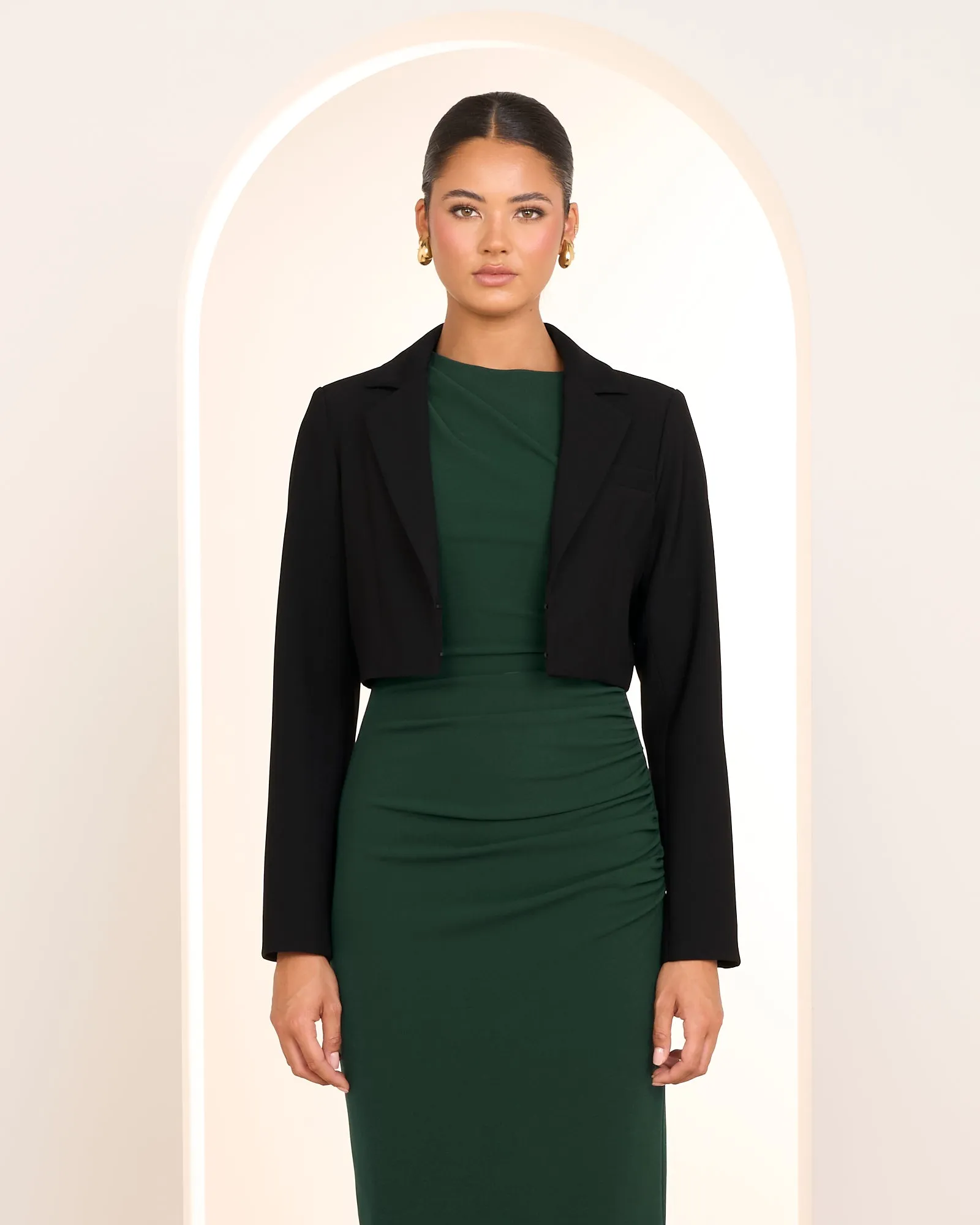 Estella Cropped Blazer sold by Pilgrim