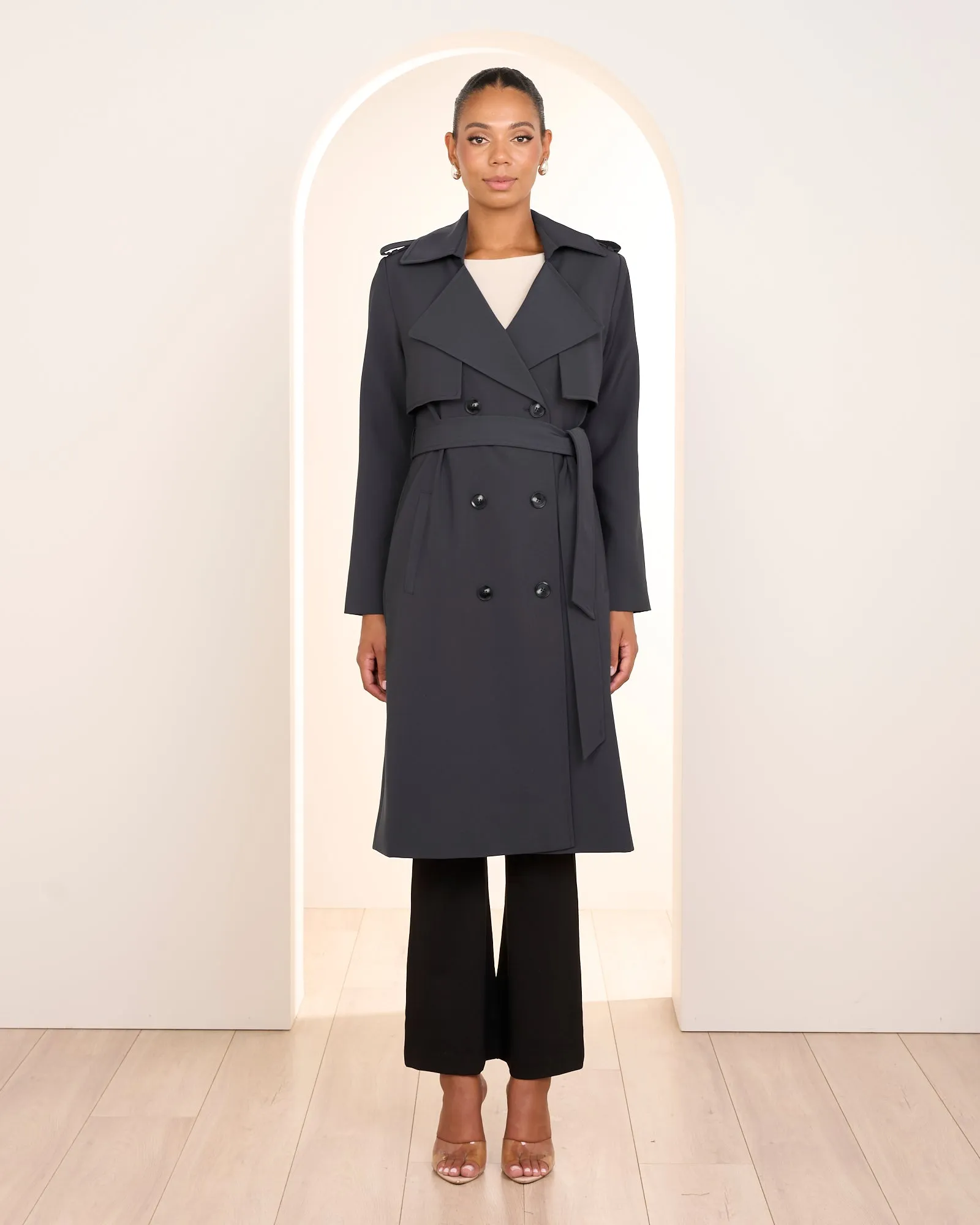 Solene Trench Coat sold by Pilgrim product image thumbnail 2