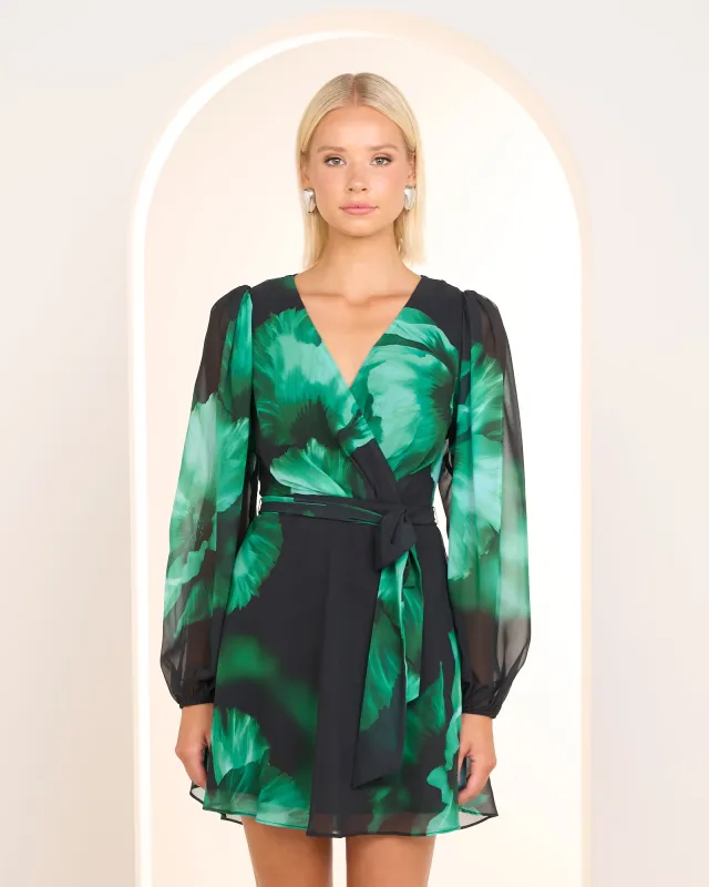 Carolina V-neck Mini Dress sold by Pilgrim