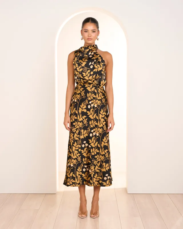 Sally Satin Midi Dress sold by Pilgrim