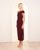Osanna One Shoulder Midi Dress sold by Pilgrim