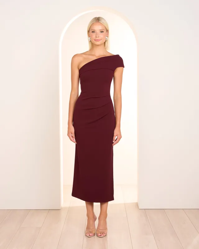 Osanna One Shoulder Midi Dress sold by Pilgrim