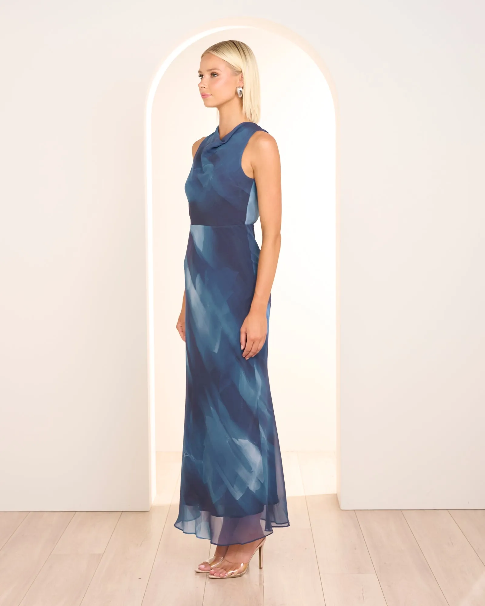 Kara Cowl Neck Maxi Dress sold by Pilgrim product image thumbnail 2