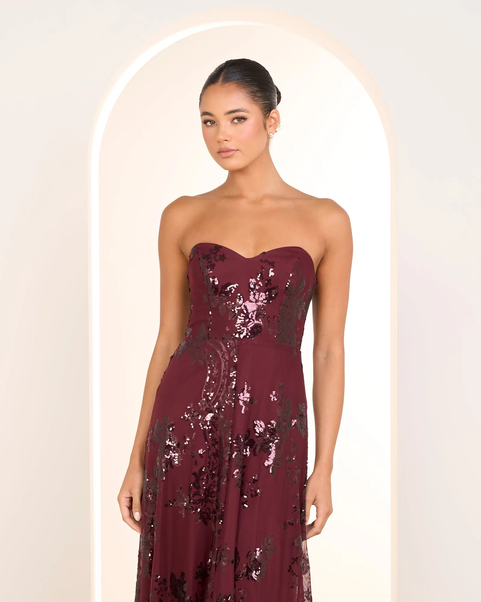 Zalia Sweetheart Strapless Gown sold by Pilgrim product image thumbnail 5