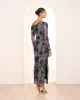 Qadira Asymmetric Neck Dress sold by Pilgrim