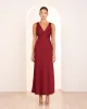 Ora Twist Front Maxi Dress sold by Pilgrim