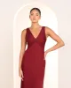 Ora Twist Front Maxi Dress sold by Pilgrim