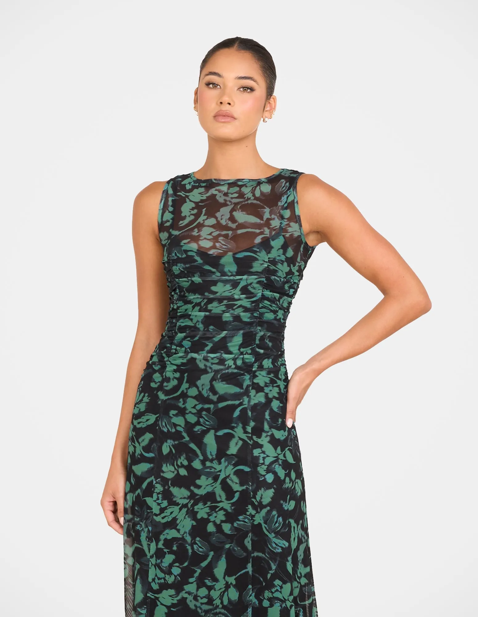 Paxton Sheer Mesh Maxi Dress sold by Pilgrim product image thumbnail 5