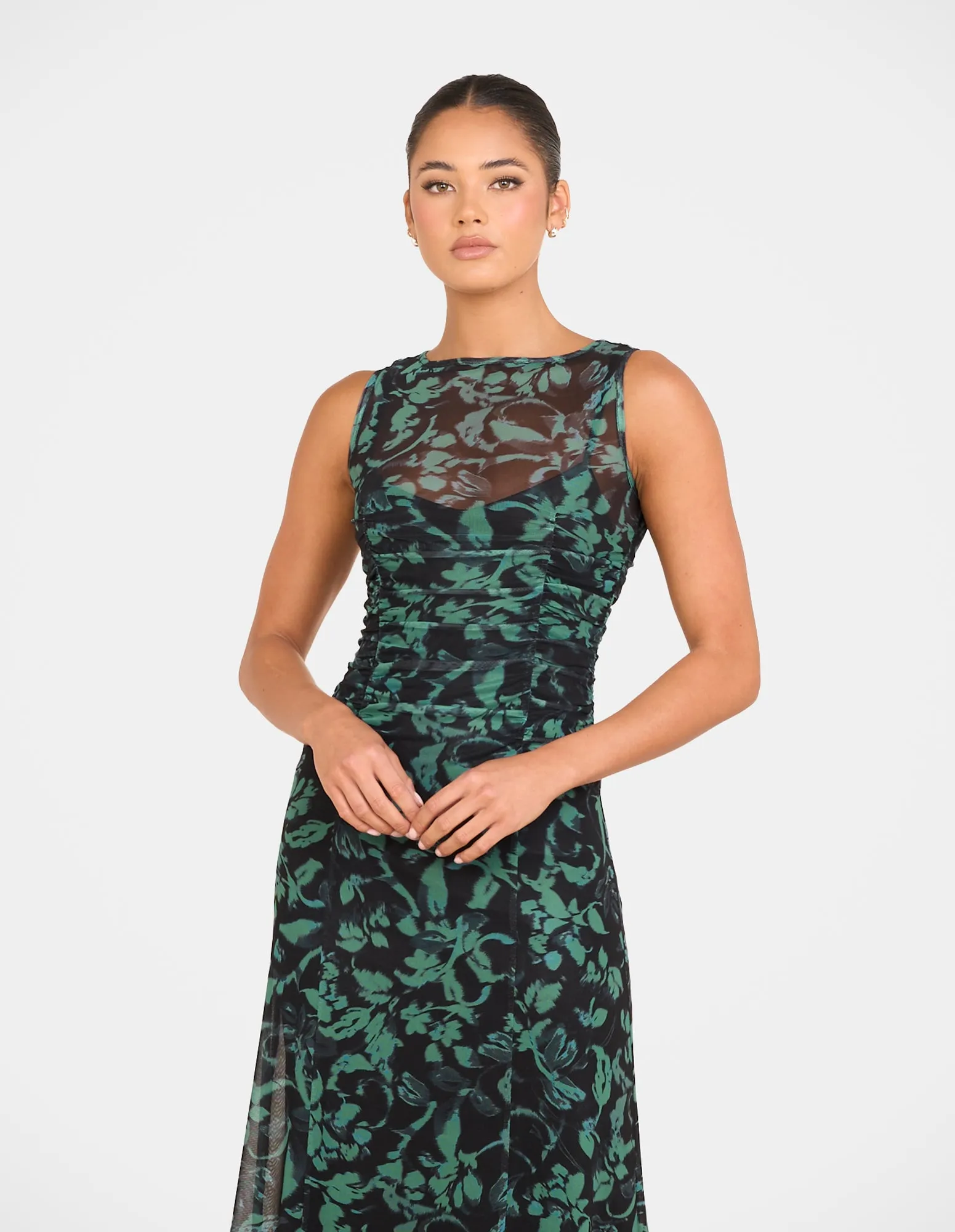 Paxton Sheer Mesh Maxi Dress sold by Pilgrim product image thumbnail 4