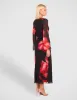 Raela Frill Neck Maxi Dress sold by Pilgrim