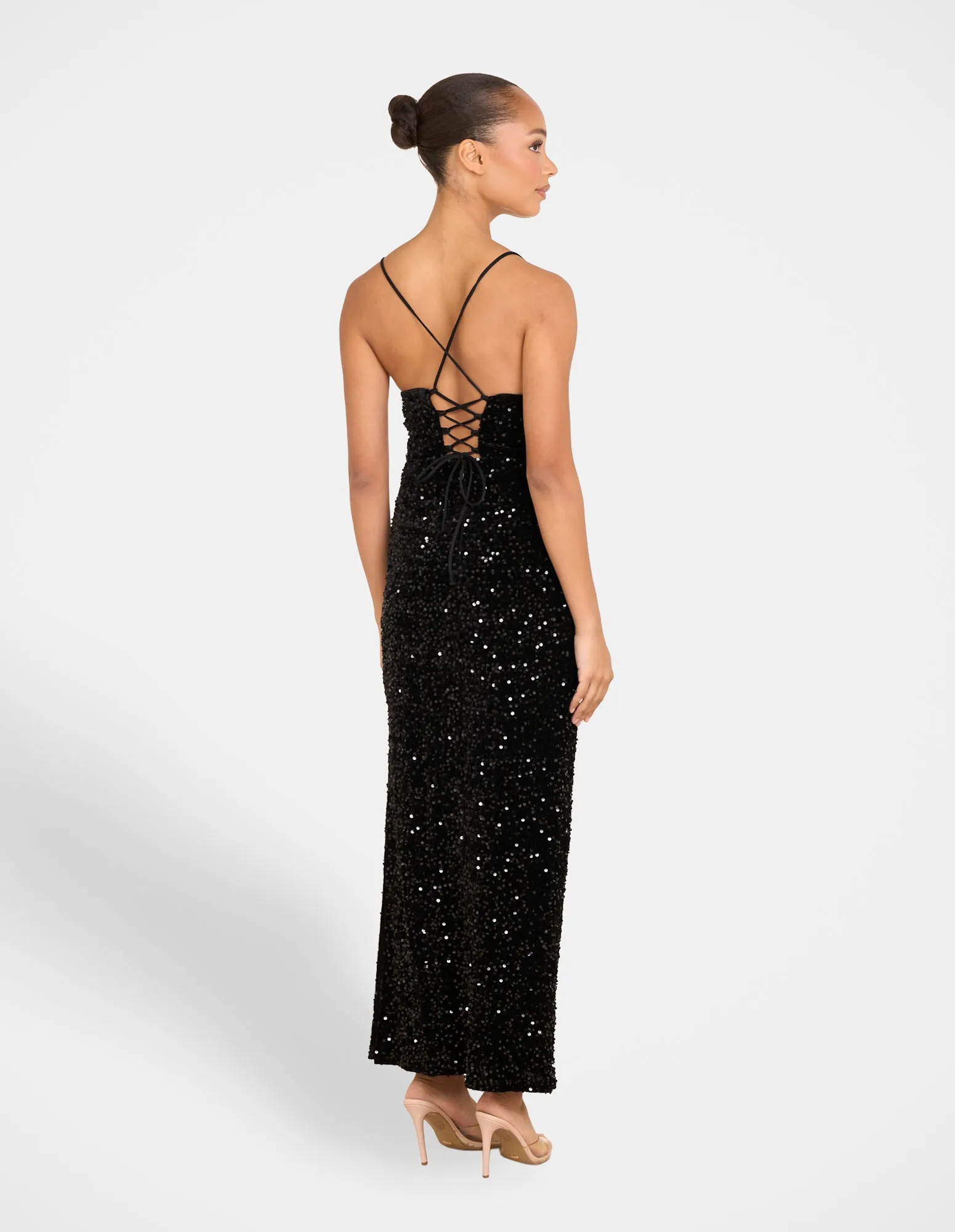 Emerson Sequin Maxi Dress sold by Pilgrim product image thumbnail 3