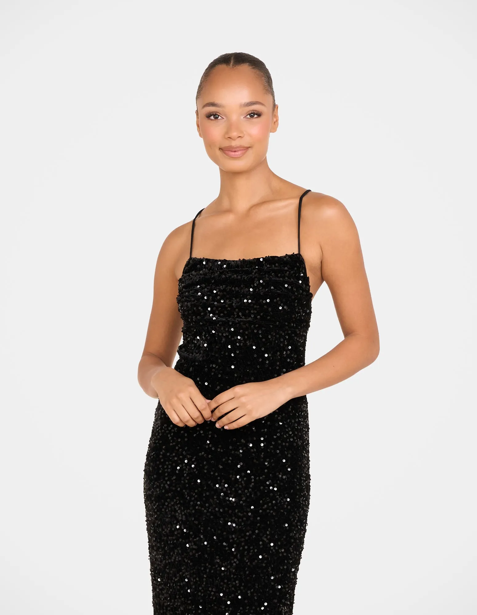 Emerson Sequin Maxi Dress sold by Pilgrim product image thumbnail 4