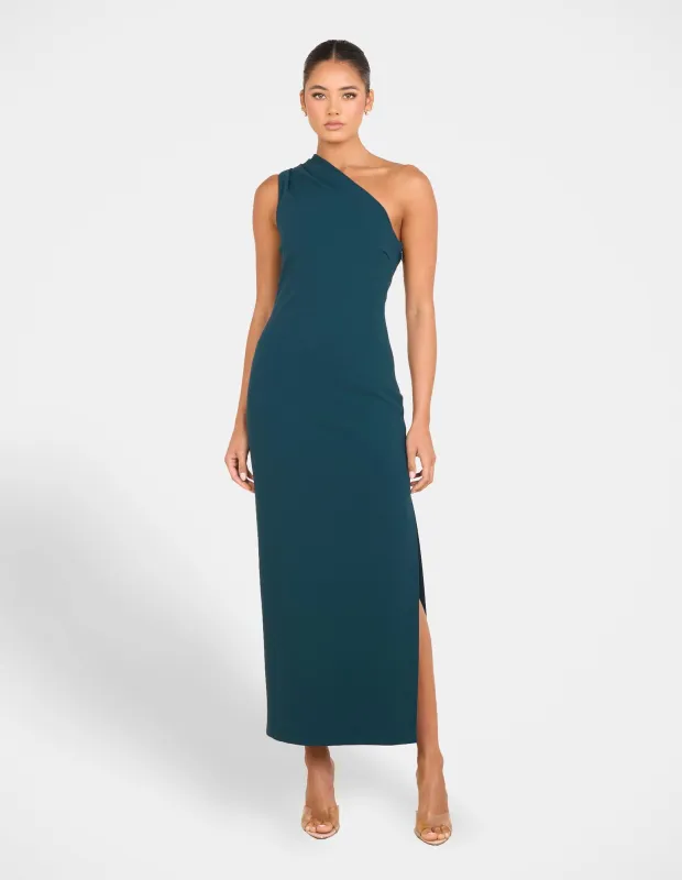 Valia One Shoulder Midi Dress sold by Pilgrim