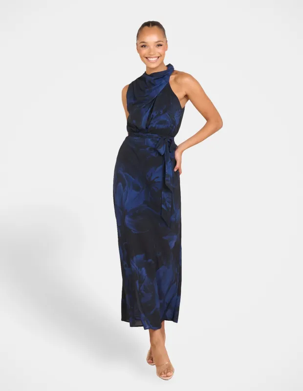 Roma High Neck Maxi Dress sold by Pilgrim