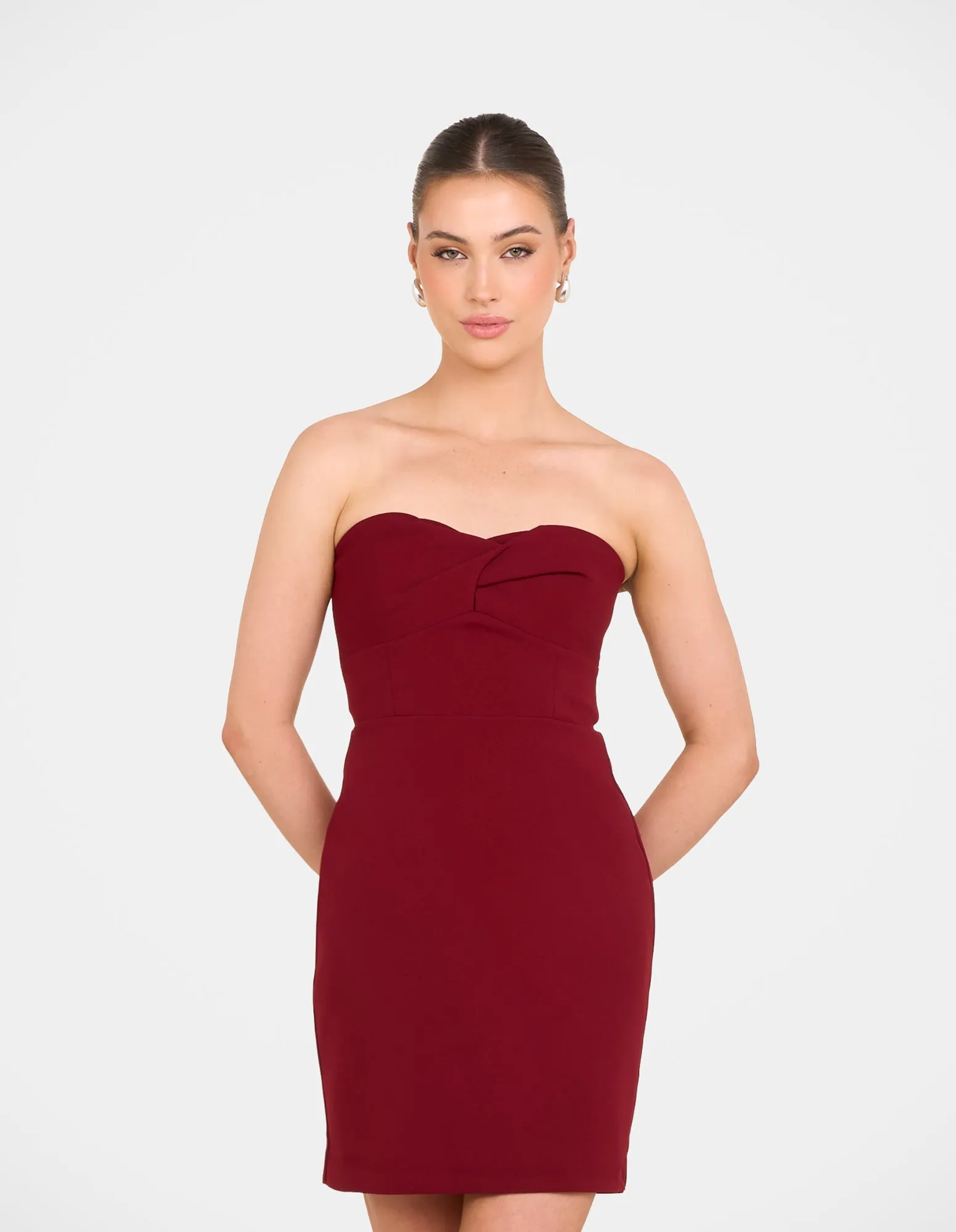 Honey Strapless Mini Dress sold by Pilgrim product image thumbnail 4