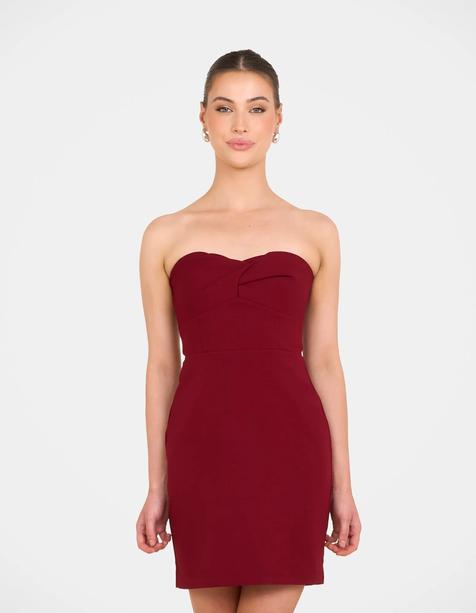 Honey Strapless Mini Dress sold by Pilgrim