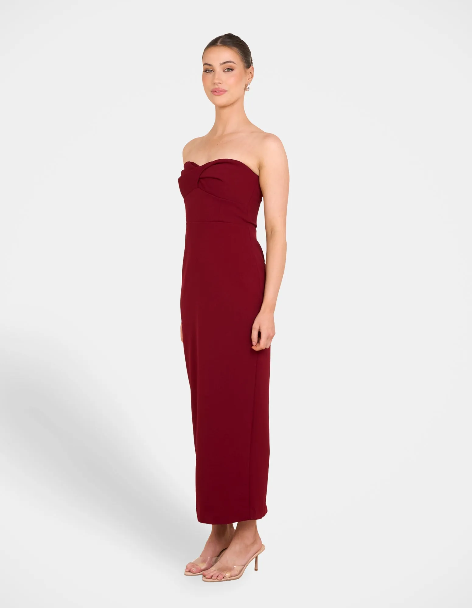 Bex Twist Front Strapless Maxi sold by Pilgrim product image thumbnail 3