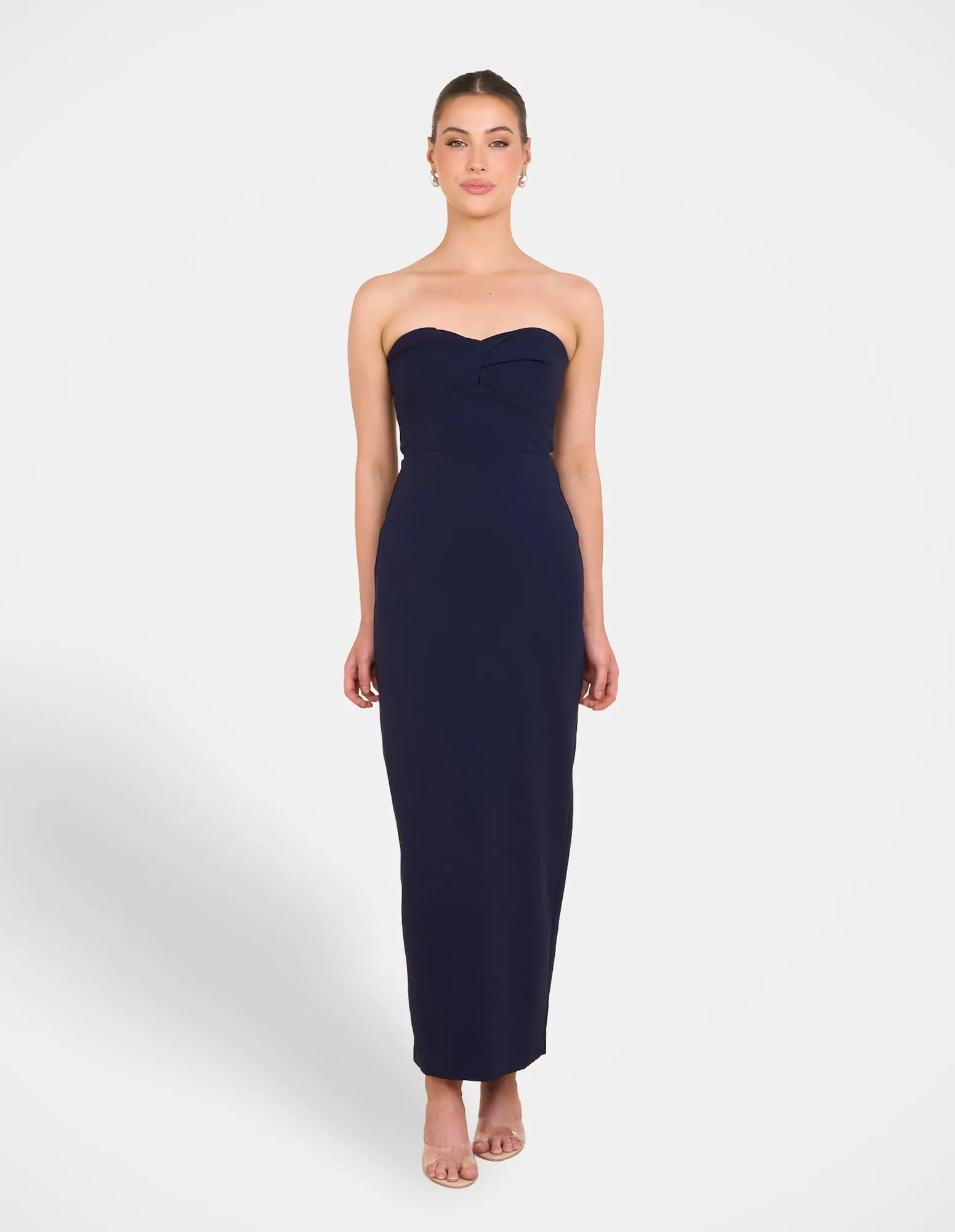 Bex Twist Front Strapless Maxi sold by Pilgrim product image thumbnail 2