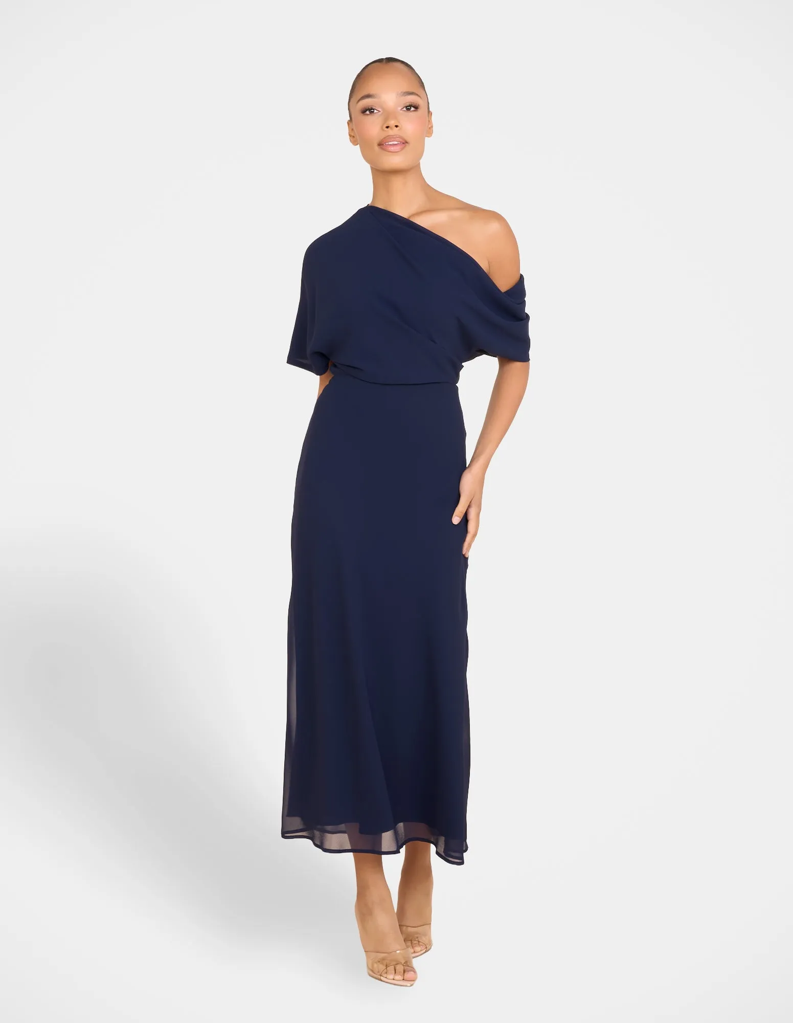 Bethel Off Shoulder Midi Dress sold by Pilgrim product image thumbnail 2