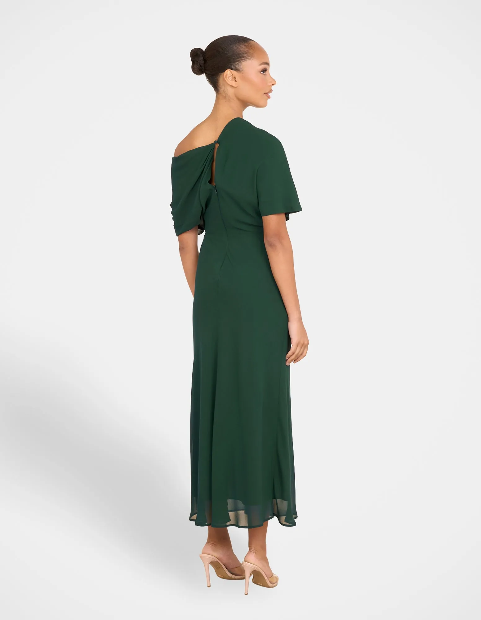 Bethel Off Shoulder Midi Dress sold by Pilgrim product image thumbnail 4
