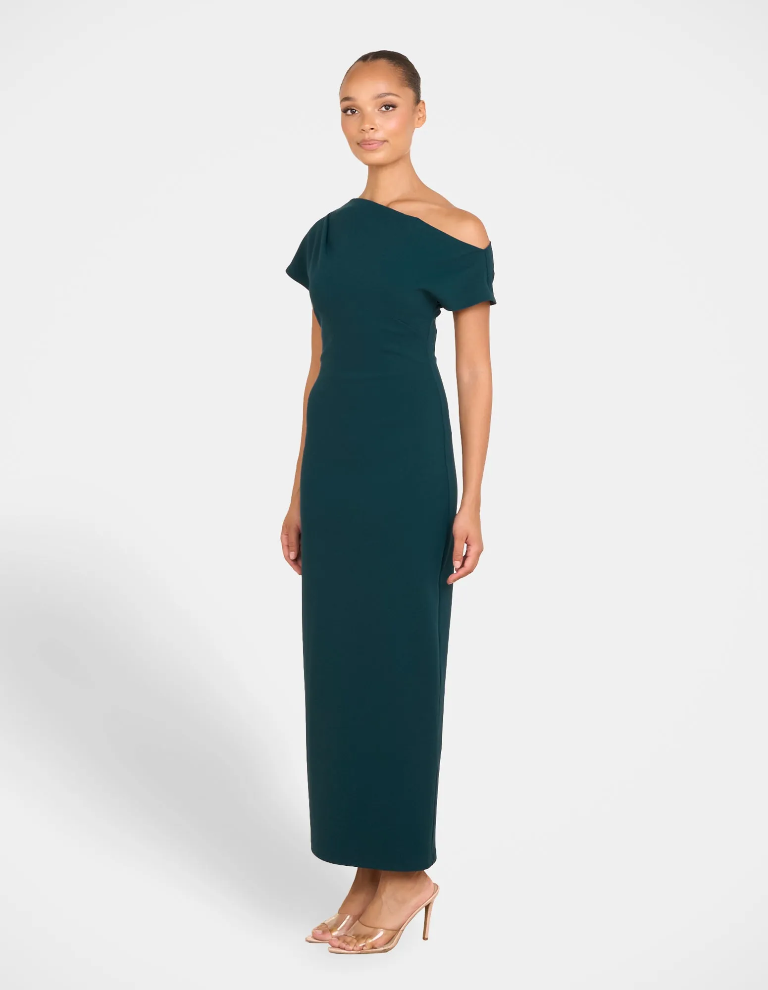 Xanthe Draped Neck Midi Dress sold by Pilgrim product image thumbnail 3