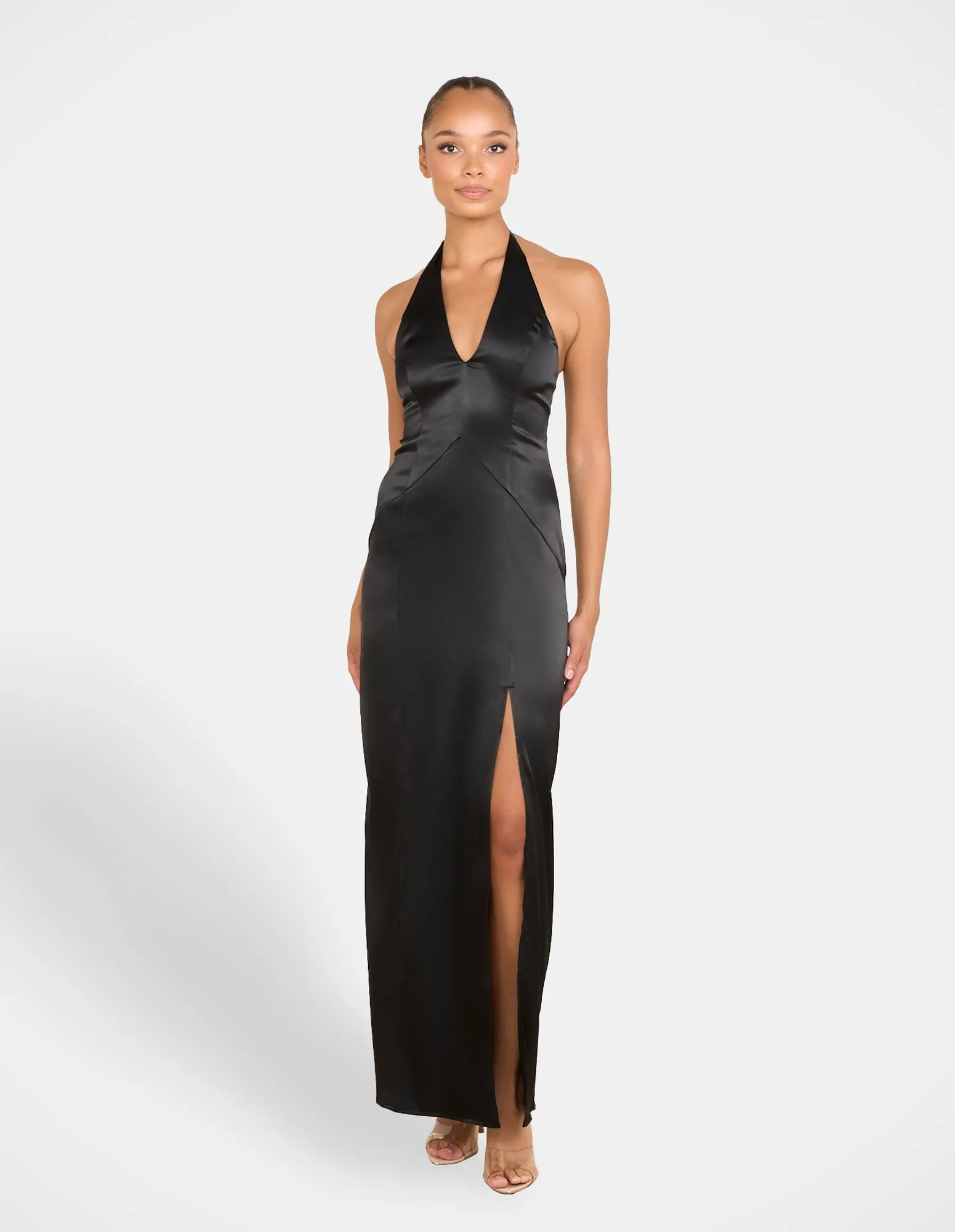 Orla V-neck Halter Gown sold by Pilgrim product image thumbnail 2