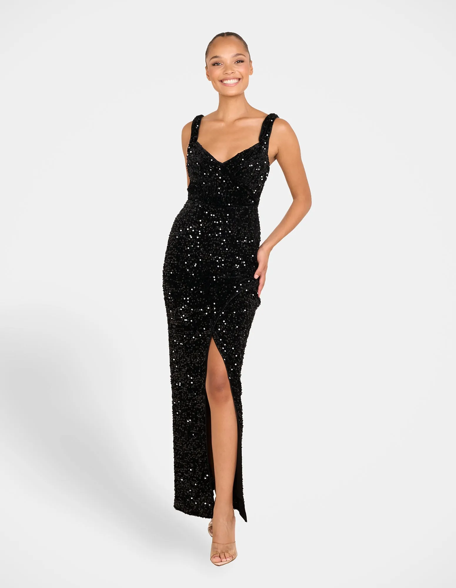 Gisella Sequin Gown sold by Pilgrim