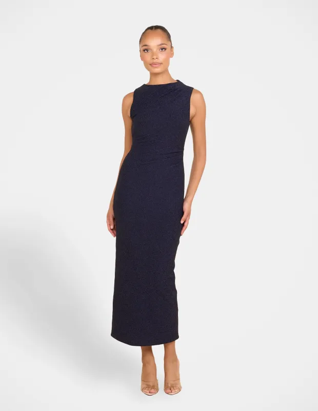 Fenix Metallic Maxi Dress sold by Pilgrim