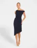 Peony Asymmetric Midi Dress sold by Pilgrim