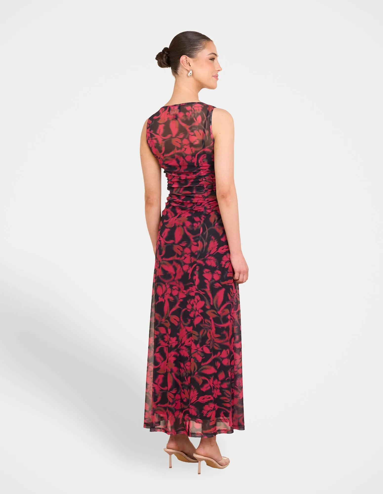 Qadisha Sheer Mesh Maxi Dress sold by Pilgrim product image thumbnail 3