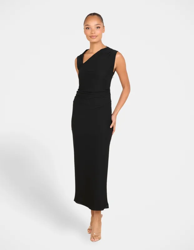 Onyx Sleeveless Maxi Dress sold by Pilgrim