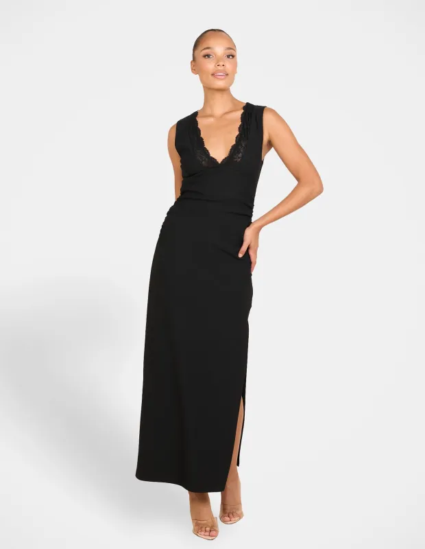 Tania Lace Front Maxi Dress sold by Pilgrim