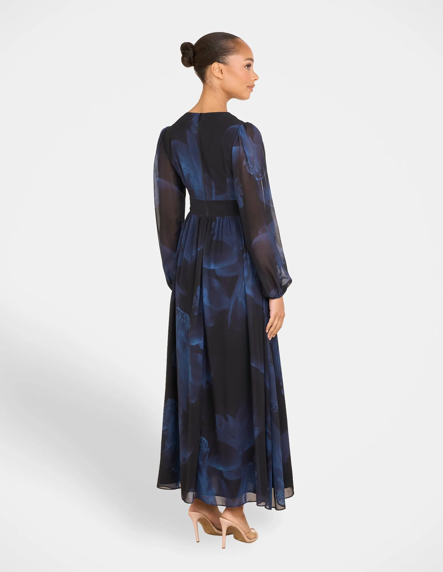 Sandra Deep V Maxi Dress sold by Pilgrim product image thumbnail 3