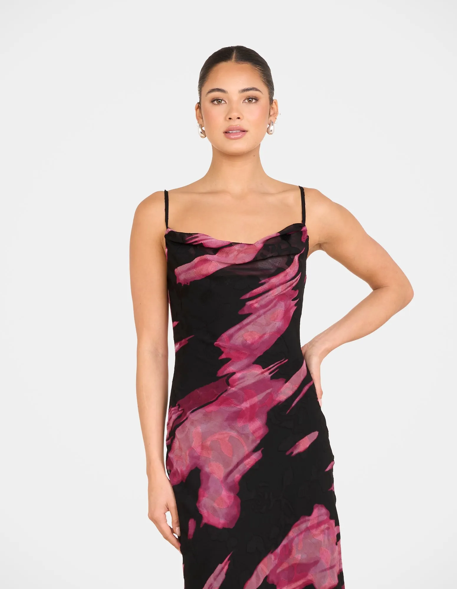 Diaz Cowl Neck Maxi Dress sold by Pilgrim product image thumbnail 4