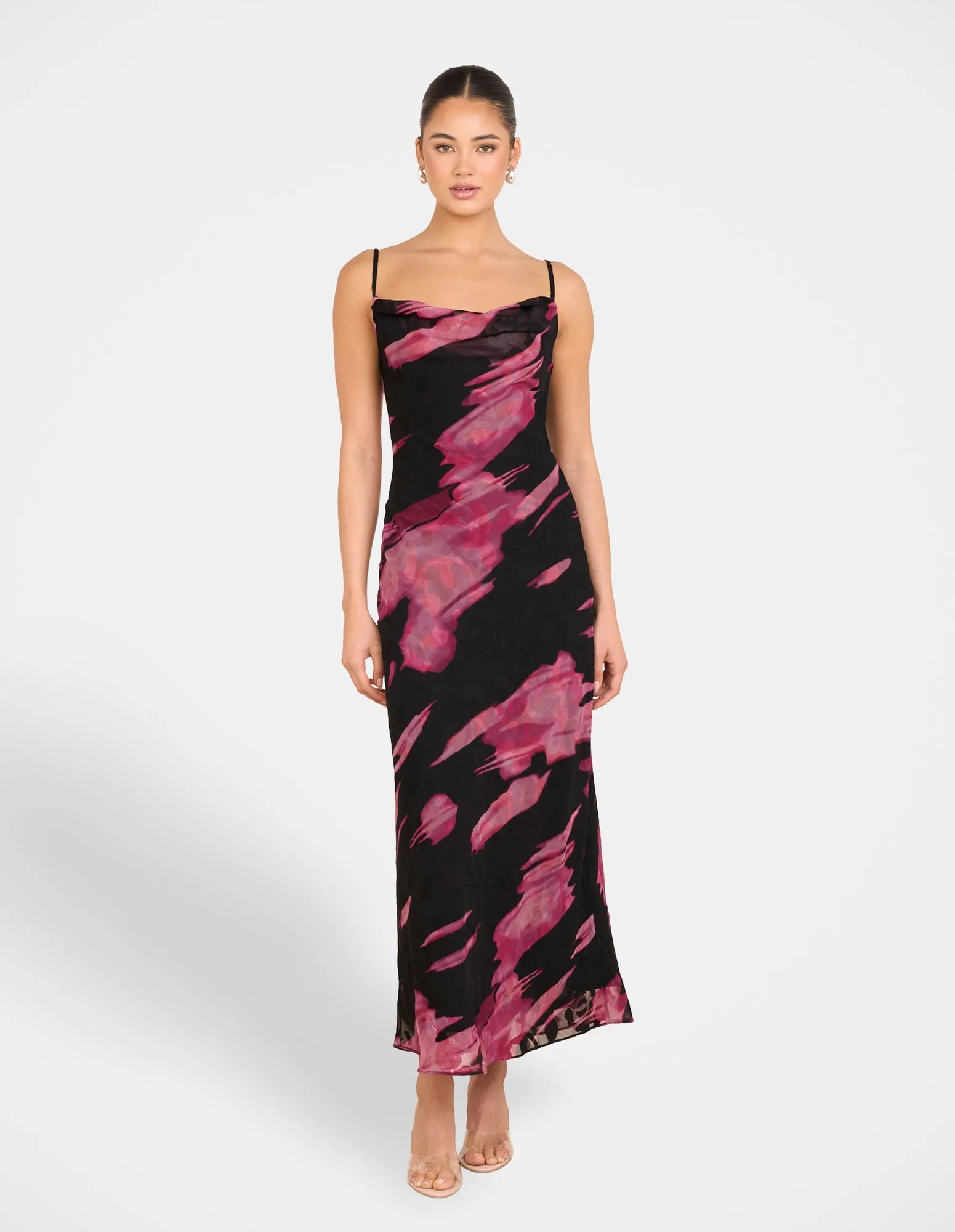 Diaz Cowl Neck Maxi Dress sold by Pilgrim