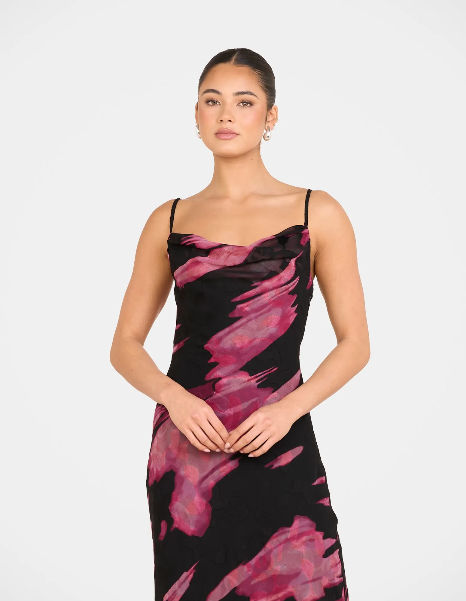 Diaz Cowl Neck Maxi Dress sold by Pilgrim product image thumbnail 5