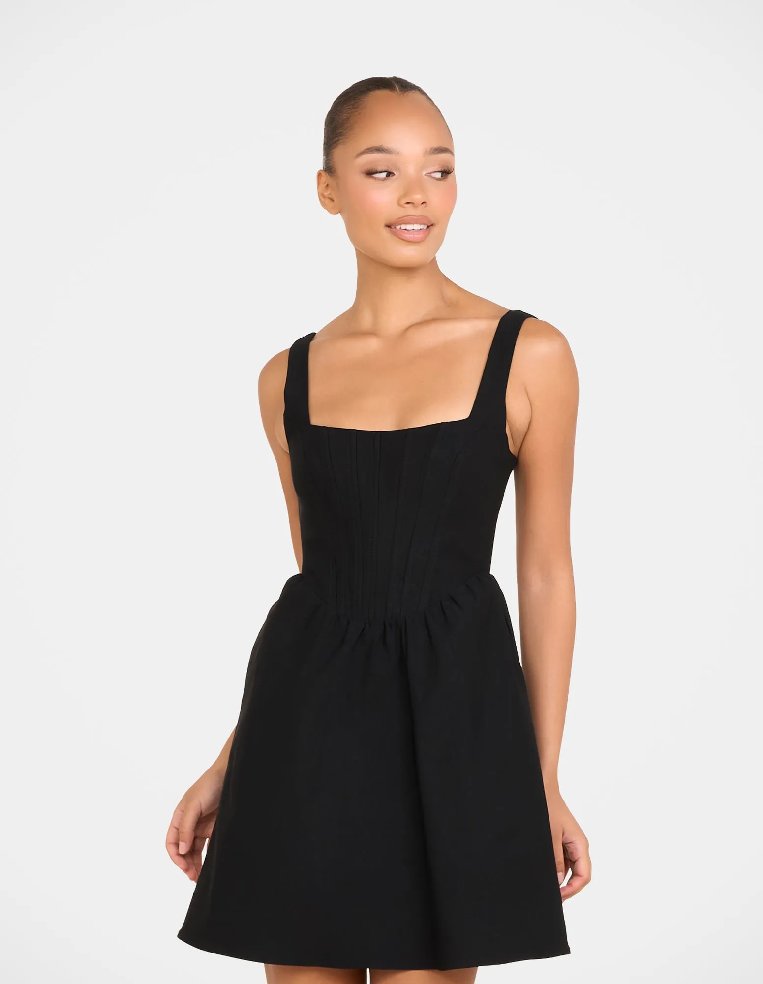 Anna Corset Style Mini Dress sold by Pilgrim