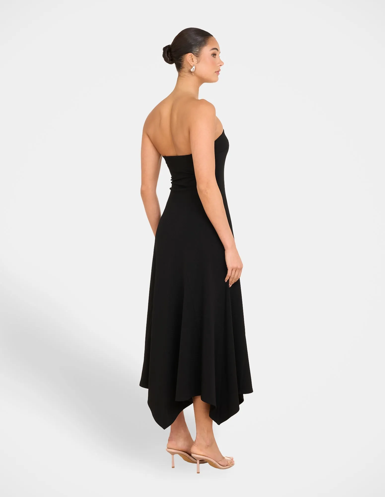 Belize Strapless Midi Dress sold by Pilgrim product image thumbnail 3