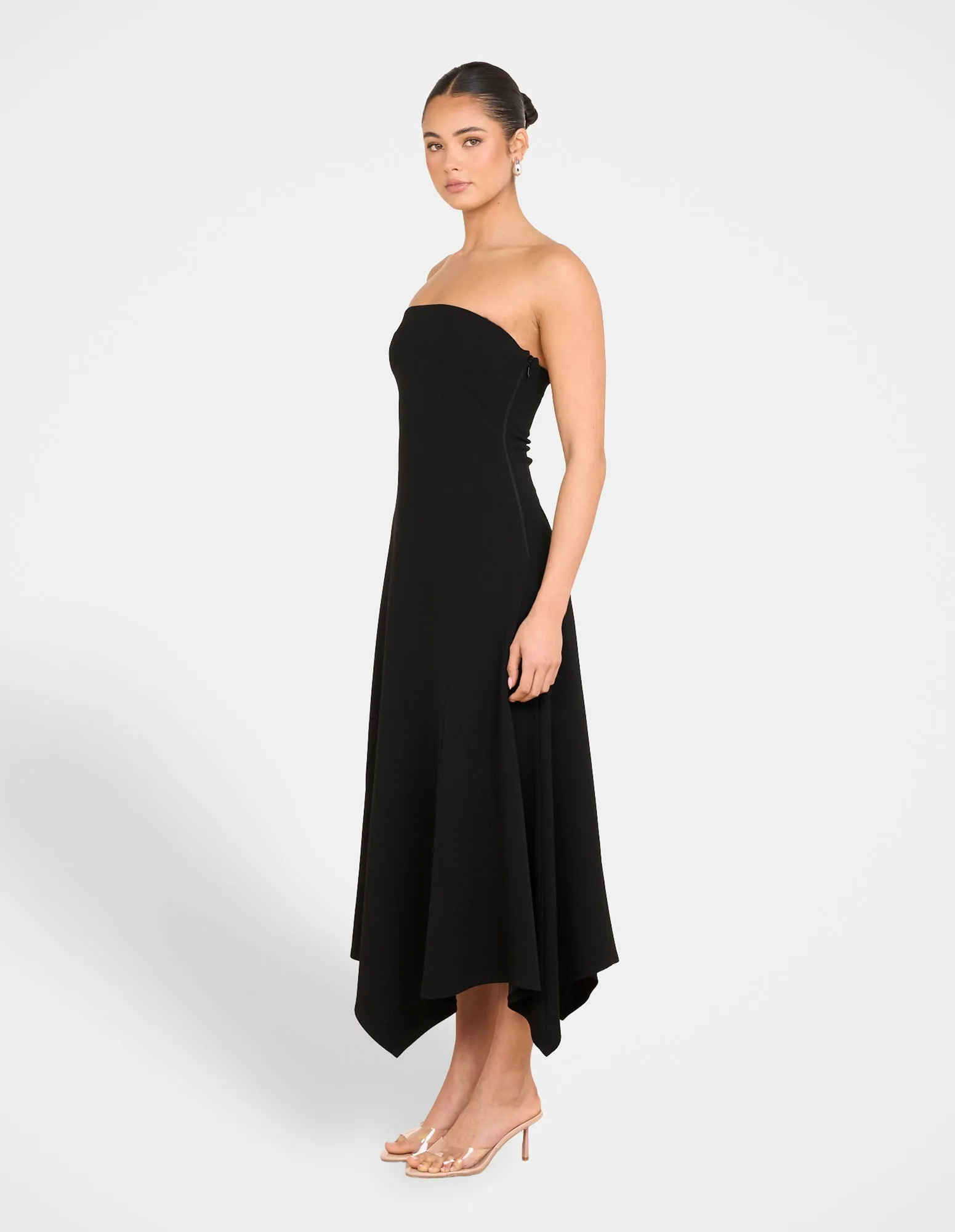 Belize Strapless Midi Dress sold by Pilgrim product image thumbnail 2