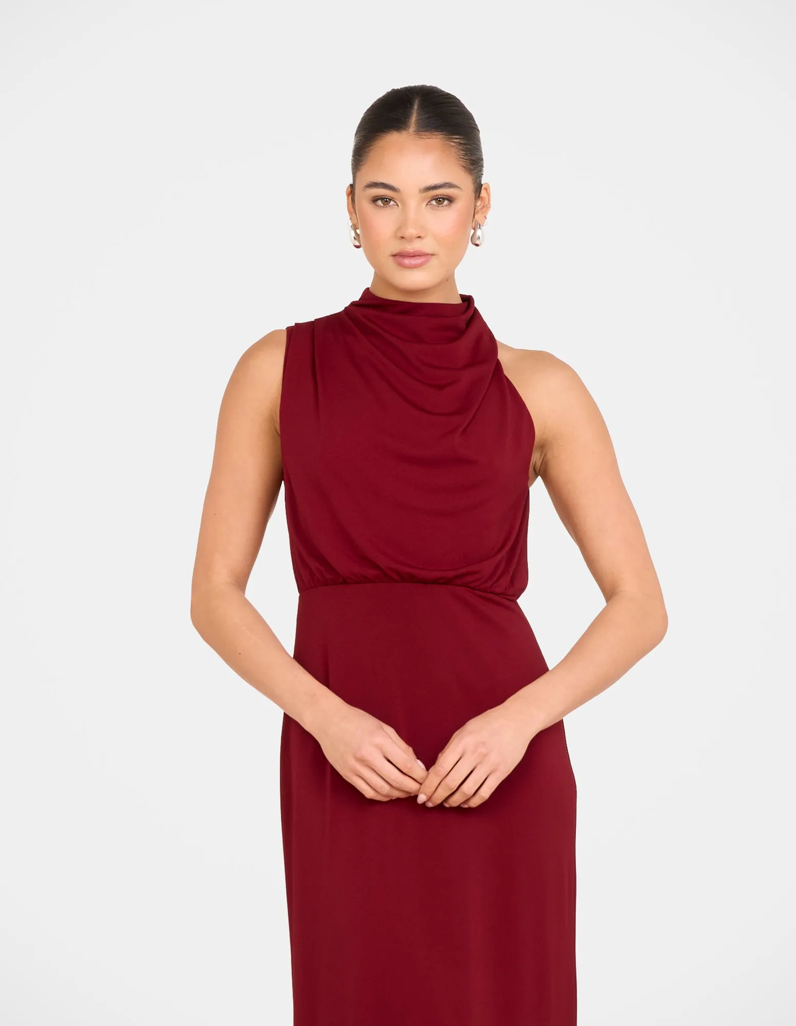 Billie High Neck Cowl Dress sold by Pilgrim product image thumbnail 5